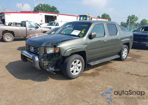 2006 Honda Ridgeline Rtl из США, поврежденный, VIN 2HJYK16586H546390